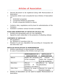What does article of association mean? 3 Articles Of Association Articles Of Association Government