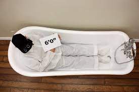 Tall bathers are likely to find that they cannot fully stretch out their legs, leaving. Tub Size Chart Size Examples Baths Of Distinction