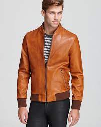 7 For All Mankind Men S Bomber Jacket Outshit Style Magazine Leather Jacket Bomber Jacket Men Jackets