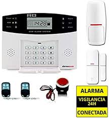 Mejor alarma en cuanto a seguridad. Alarma Hogar Az017 2 Gsm Castellano Sin Cuotas Para Casa Facil Instalacion Asistencia Telefonica En Castellano App Control Remoto Sms Facil Configuracion Amazon Es Electronica