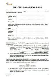 Perjanjian sewa mobilpada hari ini kamis tanggal 1 januari 2015 yang bertanda tangan di bawah ini: Surat Perjanjian Kontrak Rumah Doc Kenangan Sekolah