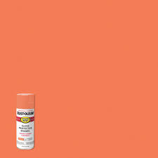 Rust Oleum Stops Rust 12 Oz Protective Enamel Gloss Island Coral Spray Paint 6 Pack 353010 The Home Depot