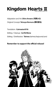 Read【Kingdom Hearts Ii】Online For Free | 1ST KISS MANGA - ✓ Free Online Manga  Reading Website Is Updated Continuously Every Day ~