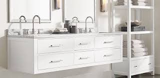 Free shipping on orders over $99! Hutton Floating Vanity Bath Collection White Polished Nickel Rh