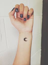 Small Crescent Moon Tattoo Small Crescent Moon Tattoo Tattoos Crescent Moon Tattoo