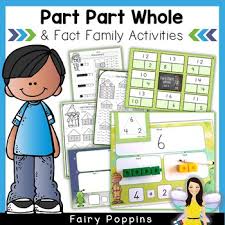 Maybe you would like to learn more about one of these? Part Part Whole Fact Family Activities By Fairy Poppins Tpt