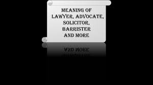 A barrister is a legal practitioner whose main function is. Meaning Of Lawyer Advocate Barrister Solicitor And Similar Terms Soolegal