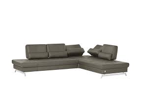 Kissenhulle craft 50 x 50 cm senf gelb im joop online shop. Joop Ecksofa Leder Loft 8108 Stone Grau Rechts