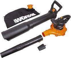 Worx 12 Amp 400 Cfm 250 Mph Corded Electric Leaf Blower Vacuum Kit Included Lowes Com In 2021 Electric Leaf Blowers Blowers Electricity