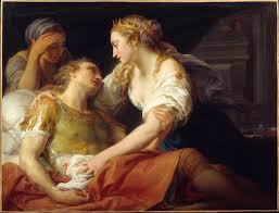 The Death of Marc Antony by Pompeo Girolamo Batoni