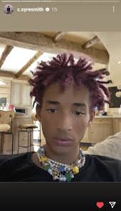Do you lot think this is to do with another album especially because hes  dyed his hair pink again like ERYS had? he also posted another pictures of  ERYS after this also : r/Jaden