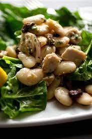 Nyt Cooking You Could Use Canned Cannellini Beans For This But I Love The Size And Texture Of Large White Lim Nyt Cooking Spinach Salad Spinach Salad Recipes