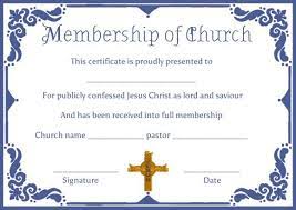 Planning every step of the process is better to minimize any mistake made when making the certificate. Free Church Membership Certificate Templates Certificate Templates Free Certificate Templates Graduation Certificate Template