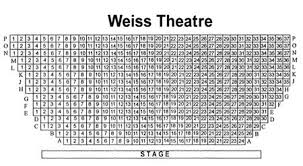 Mandell Weiss Theatre Seating Chart Theatre In San Diego