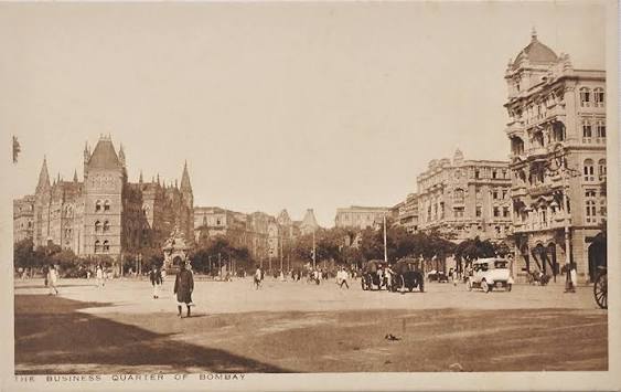 Bombay Photo Images[ Mumbai]: ESPLANADE ROAD BOMBAY-NOW CALLED MAHATMA GANDHI ROAD-1800'S TO NOW