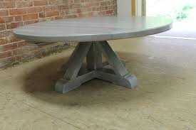 Mango steam metro round glass coffee table 9. Round White Washed Coffee Table With Pedestal Ecustomfinishes