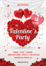 See more ideas about valentine dinner, kate spade party, valentines. Valentine Day Party Flyer By Creativestoree Graphicriver
