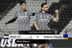 Follow the greek super league live football match between paok and asteras tripolis with eurosport. Paok Show Character In Win Over Asteras Tripolis Paokfc