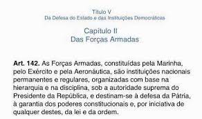 Os 3 poderes são independentes e harmônicos, regulados pela constituição. O Artigo 142 E A Intervencao Militar Democratica E Dentro Da Legalidade