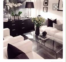 Black And White Living Room Furniture Pin By Courtley Prince On Future Home Living Room White Living Room Inspiration Black White Living Room