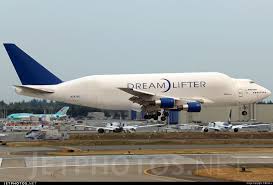 I filmed the dreamlifter take off from everett/paine field! Photo N747bc Cn 25879 Boeing Company Boeing 747 4j6 Lcf By Brock L Boeing Dreamlifter Boeing Boeing 747