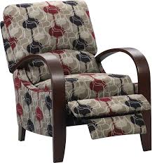 This Wonderful Aaron Reclining Chair Blends Modern Style With Casual Comfort In This Attractive Contempora Fabric Accent Chair Stylish Accent Chairs Furniture
