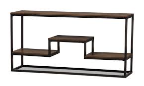 See more ideas about table furniture, furniture, coffee table. Antique Black Metal Distressed Wood Console Table From Aed 1299 A To Z Furniture