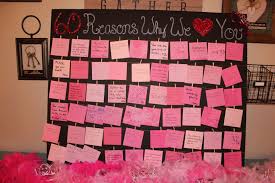 Surprise Birthday Party Ideas For Mother 60 Reasons Why We Love You Board For Mom S 60th Birthday Party 60th Birthday Ideas For Mom Party 60th Birthday 60th Birthday Decorations
