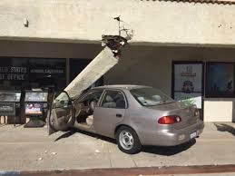 Car Crashes Into Placentia Post Office Damages Building Orange County Register