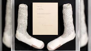 For some odd reason when the video was uploaded to yt, the. Iconic Socks From Michael Jackson S First Moonwalk Up For Auction 6abc Philadelphia