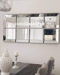 Bayangkan kalau kita beli wallpaper yang elok pun mungkin lebih mahal kan? Cermin Dinding Hias Ruang Tamu Baki 40x40 Cd 004001 Indo Glass Craft