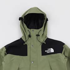 The north face ветровка m 1985 mountain jkt. The North Face 1990 Mountain Gore Tex Jacket Tumbleweed Green