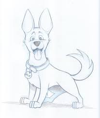 Kelpie Dog Sketch Am Going To Finish It In Illustrator Cartoon Dog Drawing Easy Animal Drawings Cartoon Drawings