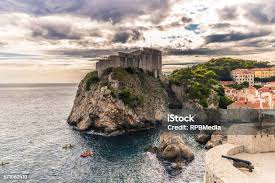 Fort Of St Lawrence In Dubrovnik Croatia Stock Photo
