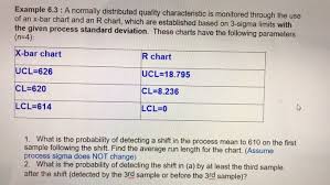 Solved Example 6 3 A Normally Distributed Quality Chara