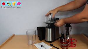 Montage De L Extracteur De Jus H Koenig Gsx18 Youtube