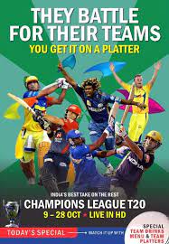 Den blev afholdt i sydafrika fra 9. Champions League Twenty20 2012 Live Screening From 9 To 28 October 2012 At Underdoggs Sports Bar Ambience Mall Vasant Kunj Events In Delhi Ncr Mallsmarket Com