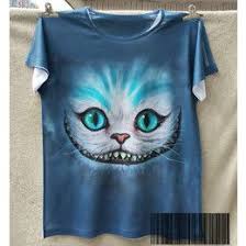 Camiseta Gato Alice No Pais Das Maravilhas Blusinha Camiseta Gato Cheshire Cat Alice Camisetas Retro Cat Alice Roupas Tumblr