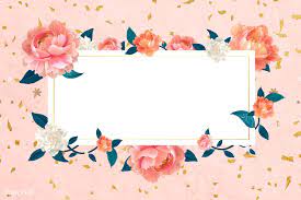 Select from premium floral banner images of the highest quality. Download Premium Illustration Of Blank Floral Banner Template Illustration Floral Banners Blank Banner Banner Template