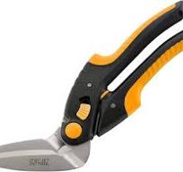 C.JET TOOL 25,4 cm zware schaar, tapijtsnijder, industriële schaar,  multifunctioneel, schaar voor tapijt, karton, leer, snoeien, tuinieren, ...