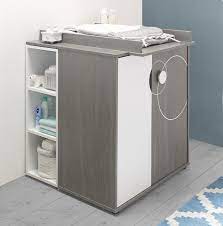 commode 2 portes chene baroque et blanc plan a langer oscar galipette plan a langer petite bibliotheque lit compact