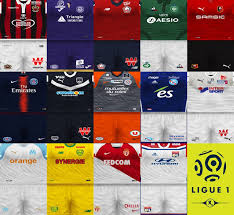 Psg football kits, psg shirts, ligue 1 gear shop psg football shirts to support your favorite ligue 1 club at fanatics. Ultigamerz Pes 6 French Ligue 1 Kits Pack 2019 Vol 2