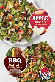 All opinions are my own. Wendy S Salads Fresh Just Tastes Better