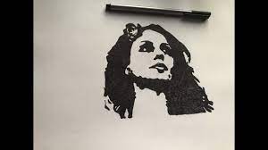 لونه أزرق جميلٌ، وهو أجودها. Ø±Ø³Ù… ÙÙŠØ±ÙˆØ² Ù†Ø­Ù† ÙˆØ§Ù„Ù‚Ù…Ø± Ø¬ÙŠØ±Ø§Ù† Ø±Ø³Ù… 2017 Drawing Fairouz Youtube
