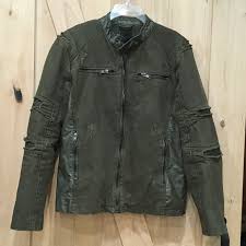 Meez vip pics art, darwin, smog punkmonk. Smog Jackets Coats Mens Cotton Faux Leather Distressed Jacket Poshmark