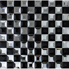 Black And White Mosaic Floor Tiles Black And White Mosaic Bathroom Floor Tiles Pyramid 3d Glass Patterns Kitchen Bar Table Bravotti Com Mosaic Tiles Mosaic Tile Bathroom Floor Mosaic Glass