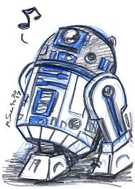 R2 D2 Michele Sciuto Star Wars Drawings Star Wars Art Drawings Star Wars Art