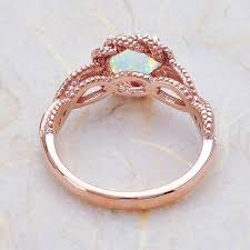 Browse our diverse collection of unique fire opal rings in your choice of white, yellow, or rose gold. Buy Gorgeous 14k Solid Rose Gold Ring Rare Beautiful Fire Opal Diamond Jewelry Birthday Anniversary Gift At Affordable Prices Price 4 Usd Free Shipping Real Reviews With Photos Joom