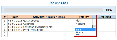 Simply assign tasks, update information and collaborate with team members — all within the same space. Excel To Do List Template Free Download