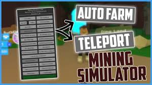 .roblox is a massively multiplayer online and game creation system platform that allows users to design their own games and play a wide variety of different types of games created by other users. Roblox Hack Script Mining Simulator Auto Farm Insta Destroy Teleport And More Youtube